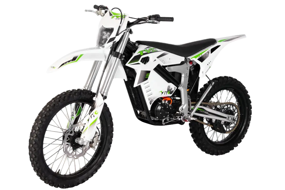 TE3 White and Green Normal Off-Road